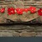 Bandwagon Cordless Battery Lighted Christmas Poinsettia Garland Decor Red 76 in